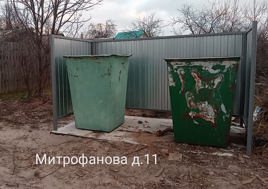 Контейнерные площадки в Пестяках привели в нормативное состояние